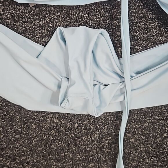 Shein Light Blue Bikini Top and Bottom Large L - Picture 9 of 9